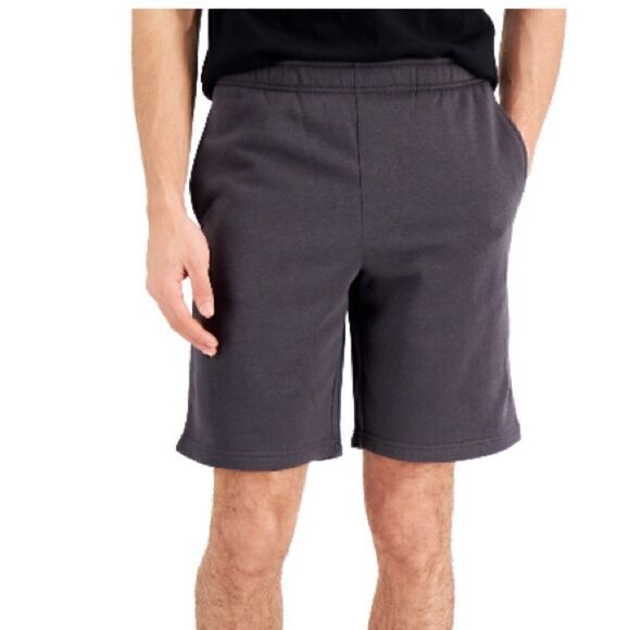New ID Ideology Mens Fleece Shorts Stormy deep charcoal L - Picture 7 of 9